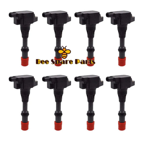 8PCS Front &amp; Rear Ignition Coil 30520-PWA-003 30521-PWA-003 fit For Honda CITY Civic 7 8 VII VIII JAZZ FIT 2 3 III 1.2 1.3 1.4-BeeSpareParts
