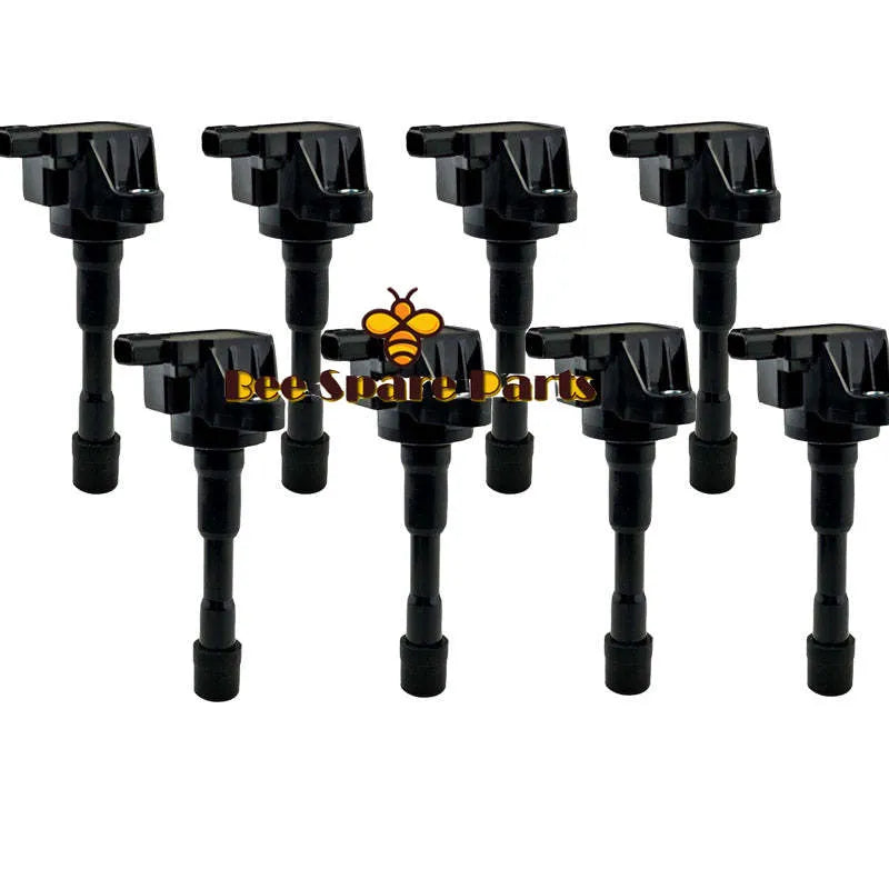 8PCS Front Rear Ignition Coil 30521-RBJ-003 30520-RBJ-003 For Honda FIT JAZZ Freed Acura ILX Insight 1.3 1.5 Hybrid 2012-2016-Replacement Aftermarket Parts
