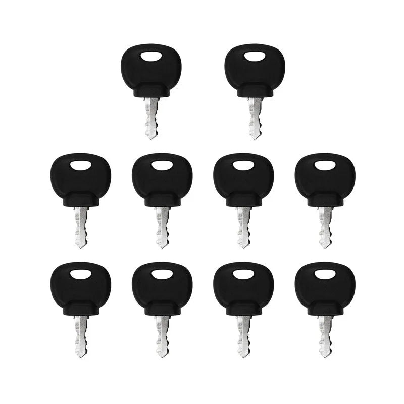 8PCS Heavy Equipment Ignition Key 14707 Fit For JCB New Holland Volvo-BeeSpareParts