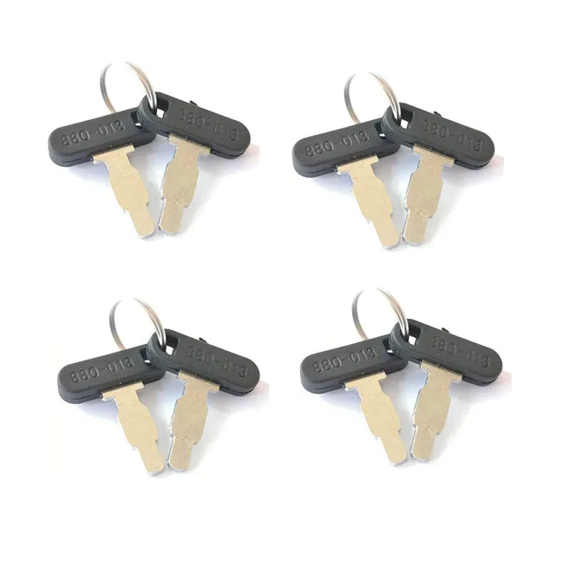8PCS Heavy Equipment Key 35111-880-013 Fit Honda Generator and Lawn Equiptment Models-Replacement Aftermarket Parts