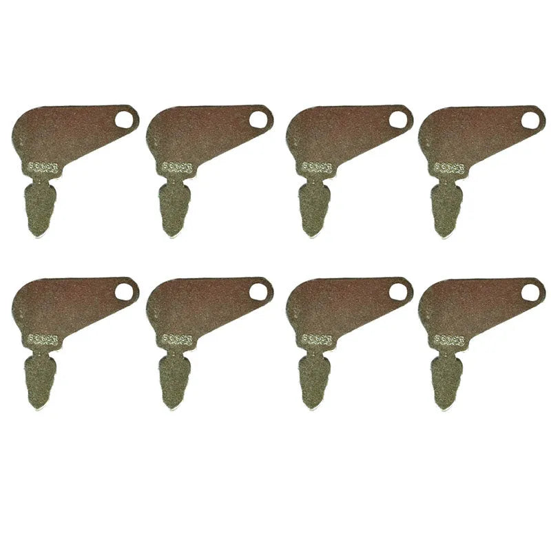 8pcs Heavy Equipment Key 83353 7J-8804 R30074 Fit John Deere Tractor-BeeSpareParts