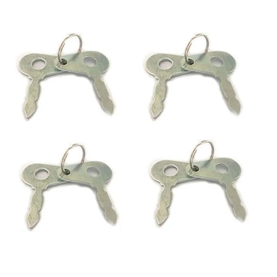8PCS Heavy Equipment key T250 988/00177 3813361M1 54324157 For Lucus Ignition-Replacement Aftermarket Parts