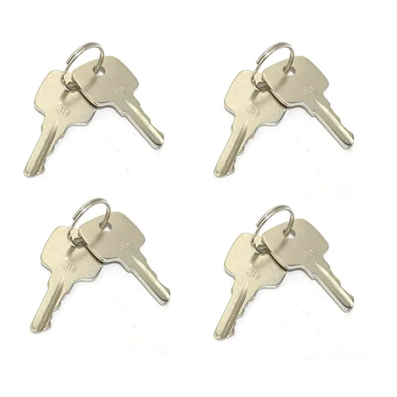 8PCS Ignition Key JD AR51481 Fit For Heavy Equipment-BeeSpareParts