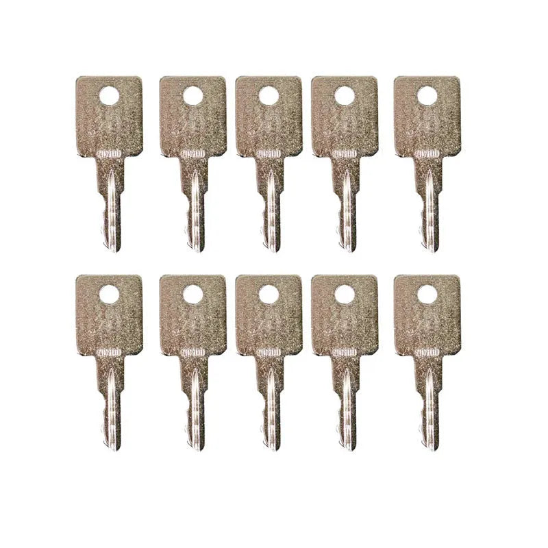 8pcs Ignition Key NG100 Fits some Vermeer Grove Manlifts-BeeSpareParts
