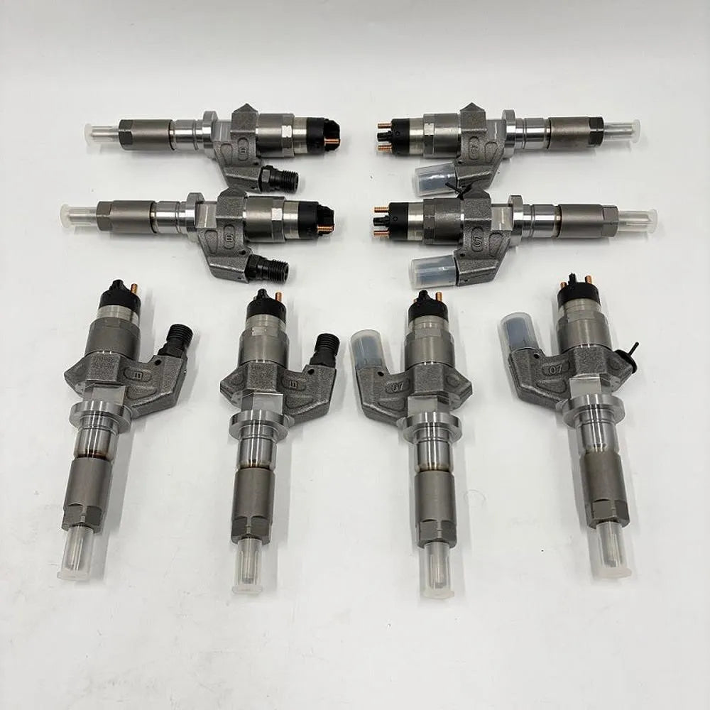 8PCS Injectors 0445120008 for Bosch 6.6L Duramax LB7 2001 2002 2003 2004 GM HD-BeeSpareParts