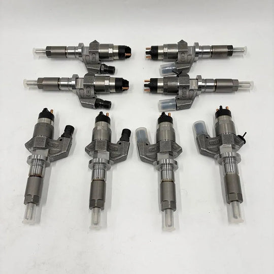 8PCS Injectors 0445120008 for Bosch 6.6L Duramax LB7 2001 2002 2003 2004 GM HD-BeeSpareParts