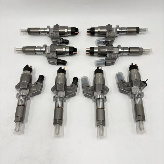 8PCS Injectors 0445120008 for Bosch 6.6L Duramax LB7 2001 2002 2003 2004 GM HD-BeeSpareParts