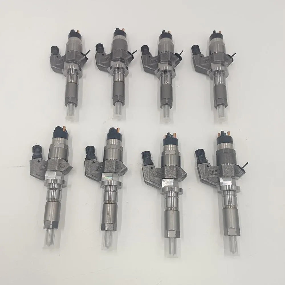 8PCS Injectors 0445120008 for Bosch 6.6L Duramax LB7 2001 2002 2003 2004 GM HD-BeeSpareParts