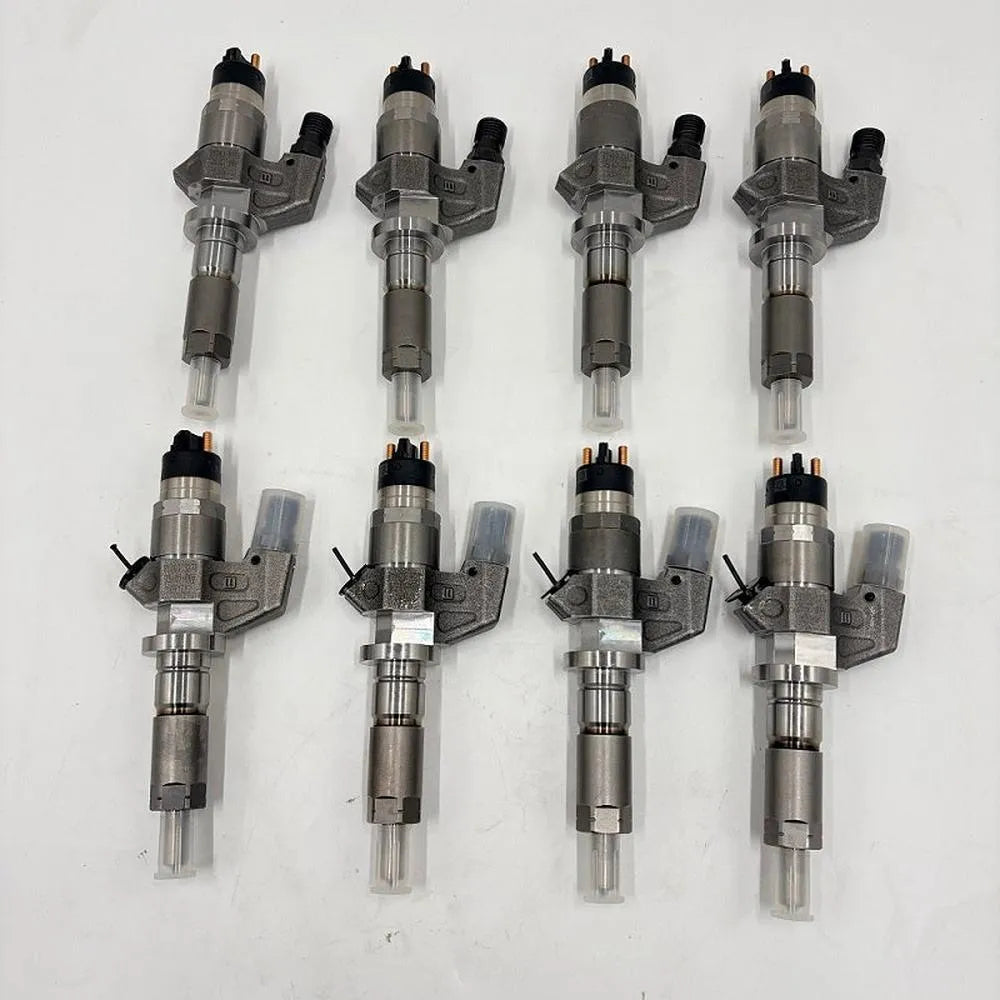 8PCS Injectors 0445120008 for Bosch 6.6L Duramax LB7 2001 2002 2003 2004 GM HD-BeeSpareParts