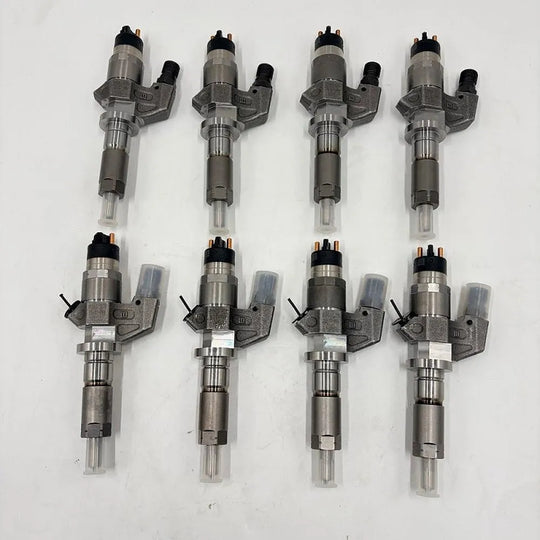 8PCS Injectors 0445120008 for Bosch 6.6L Duramax LB7 2001 2002 2003 2004 GM HD-BeeSpareParts