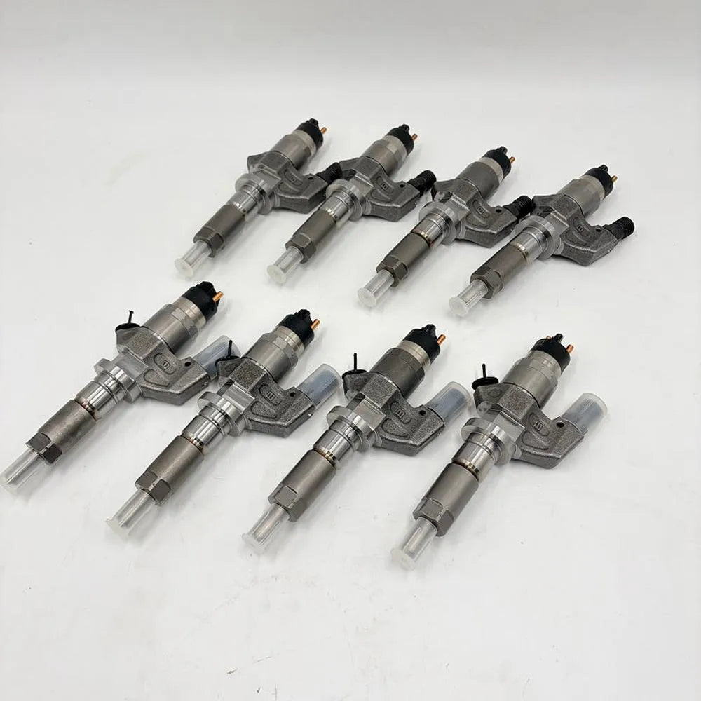 8PCS Injectors 0445120008 for Bosch 6.6L Duramax LB7 2001 2002 2003 2004 GM HD-BeeSpareParts