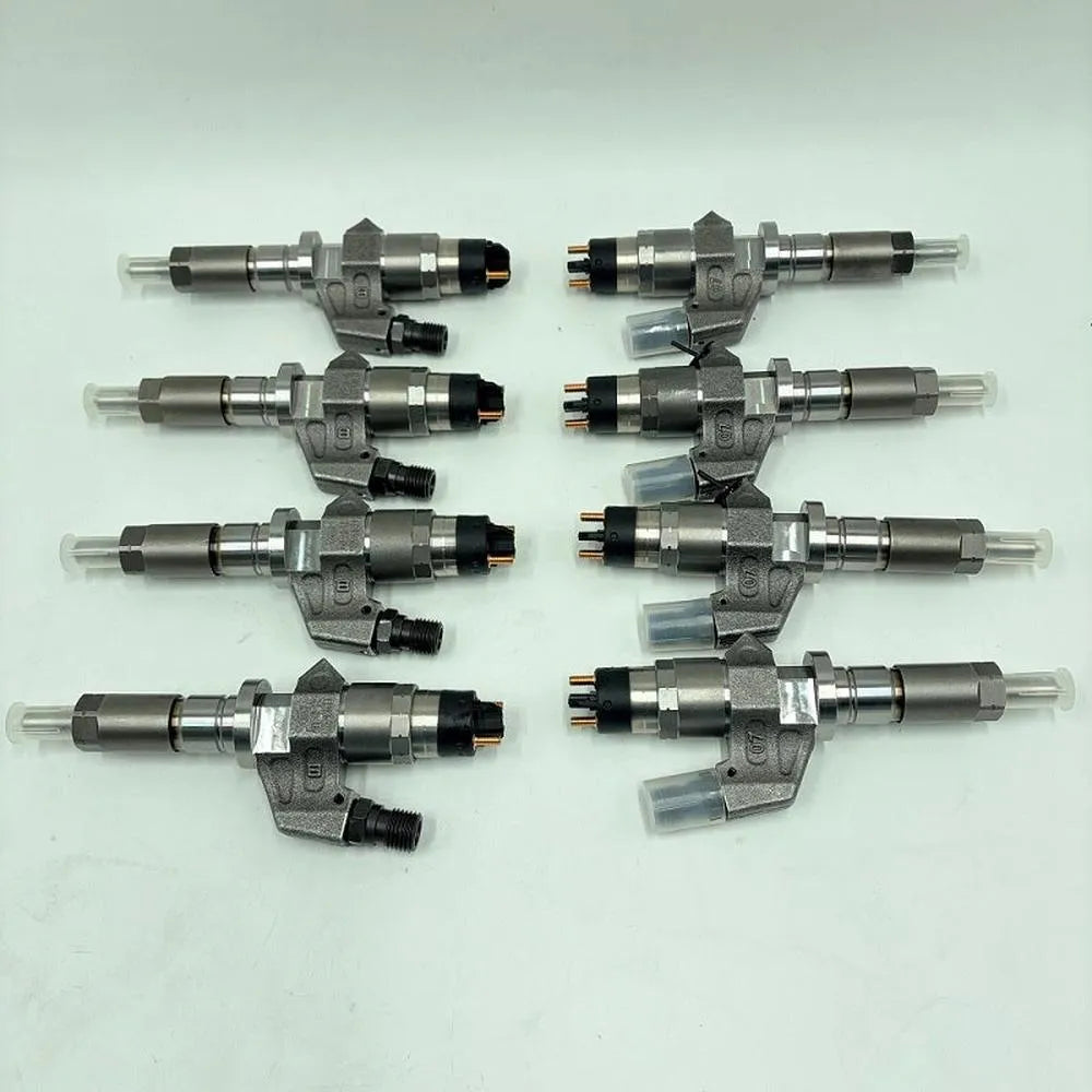 8PCS Injectors 0445120008 for Bosch 6.6L Duramax LB7 2001 2002 2003 2004 GM HD-BeeSpareParts