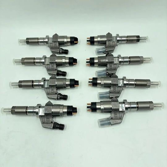 8PCS Injectors 0445120008 for Bosch 6.6L Duramax LB7 2001 2002 2003 2004 GM HD-BeeSpareParts