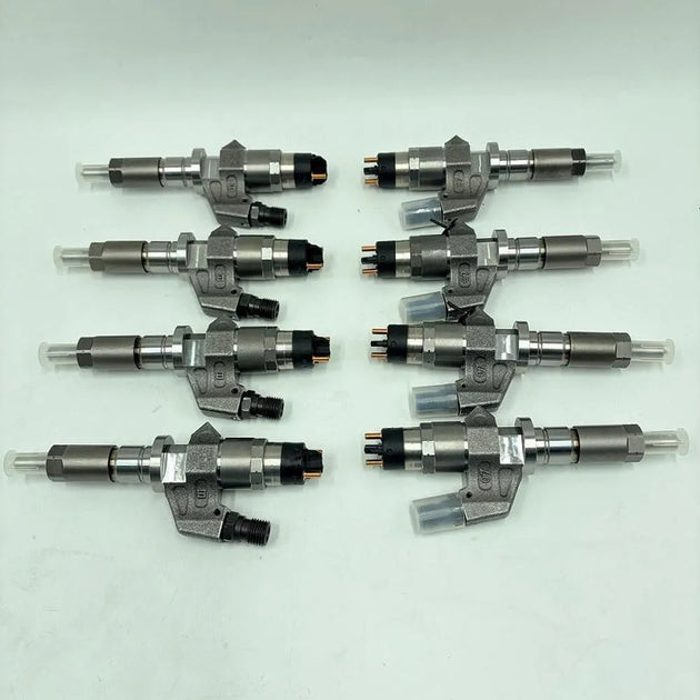 8PCS Injectors 0445120008 for Bosch 6.6L Duramax LB7 2001 2002 2003 2004 GM HD-BeeSpareParts