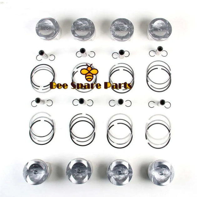 8PCS Pistons Rings 84.5mm Φ20mm For VW Touareg AUDI S5 A6 BVJ 079107065DC-BeeSpareParts
