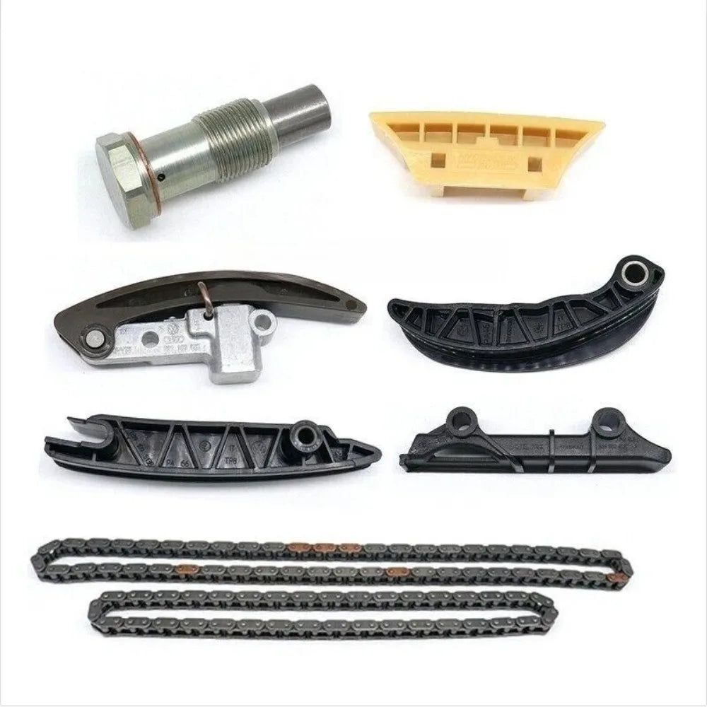 8pcs Timing Chain Guide Kit For Porsche VW Passat CC Touareg Audi Q7 3.6 VR6 FSI-BeeSpareParts