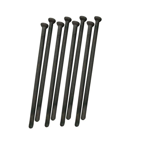 8PCS Valve Push Rod 19013-15110 for Kubota V2203 V1903 Engine-Replacement Aftermarket Parts