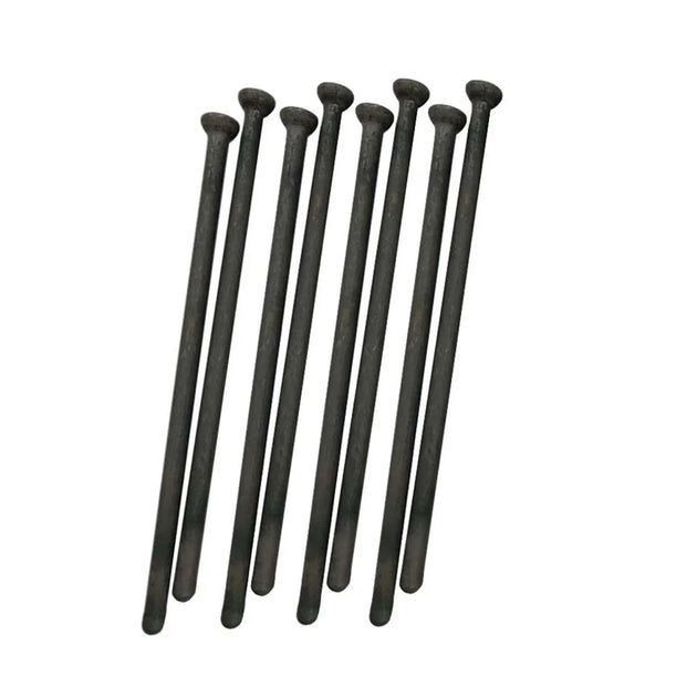 8PCS Valve Push Rod 19013-15110 for Kubota V2203 V1903 Engine-Replacement Aftermarket Parts