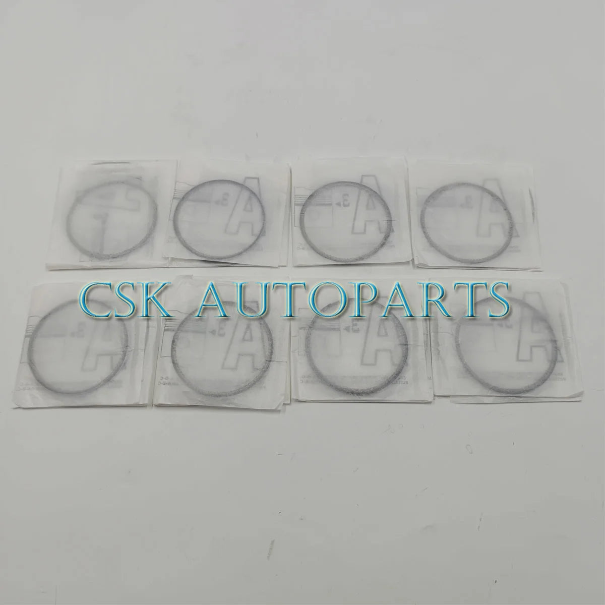 8x Piston Rings Set Φ96mm For Porsche 07-19 Cayenne Panamera 4.8L V8 970 9PA-BeeSpareParts