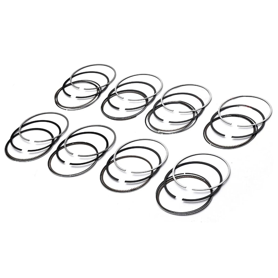 8x Piston Rings Set Φ92mm STD for BMW 540i 740iL E38 E39 Range Rover 4.4 M62B44 11259071606-BeeSpareParts