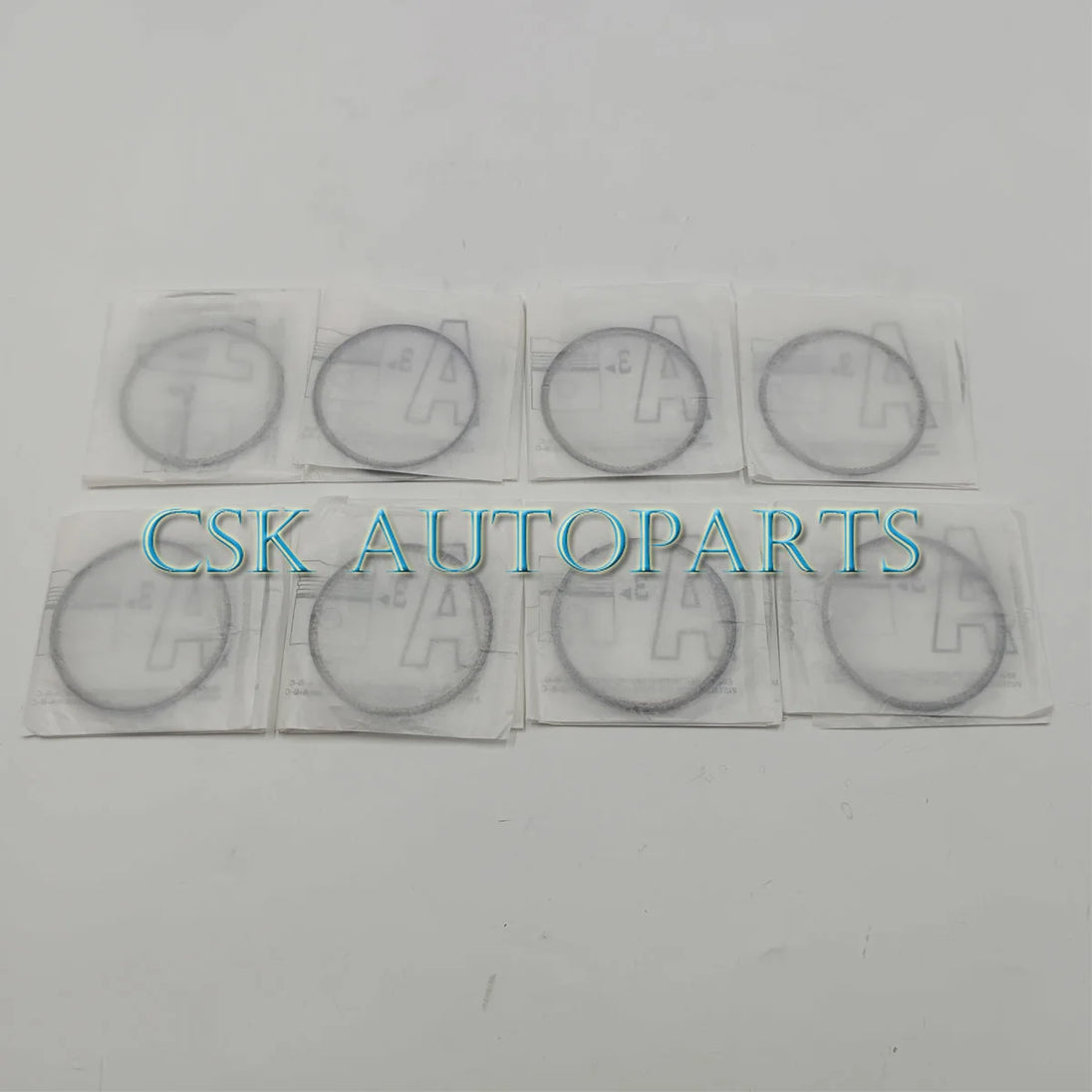 8x Piston Rings Set Φ97mm For Mercedes-Benz C55 ML55 SLK55 AMG M113 V8 5.4 5.5L-BeeSpareParts