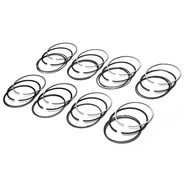 8x Piston Rings Set STD Φ84.5mm For Audi A6 S6 RS6 C5 A8 4E 4.2 V8 BAS BFM-BeeSpareParts
