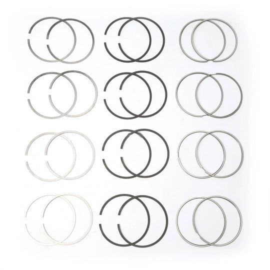 8x Piston Rings STD Φ84.5mm for Audi RS4 RS5 B8 R8 V8 4.2L CFSA CNDA 077198151P-BeeSpareParts