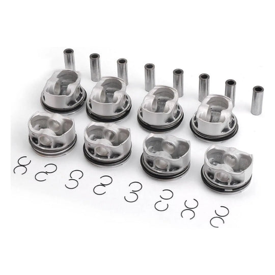 8x Pistons Rings Set Φ89mm for BMW 550ix 750i X5 X6 F10 F15 F16 N63N N63TU 4.4 T 11257647339-BeeSpareParts