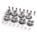 8x Pistons Rings Set Φ89mm for BMW 550ix 750i X5 X6 F10 F15 F16 N63N N63TU 4.4 T 11257647339-BeeSpareParts