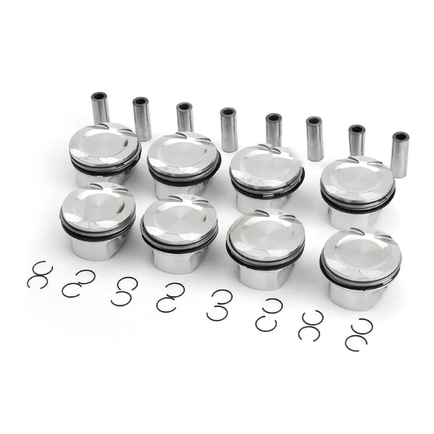 8x Pistons Rings Set Φ89mm for BMW 550ix 750i X5 X6 F10 F15 F16 N63N N63TU 4.4 T 11257647339-BeeSpareParts