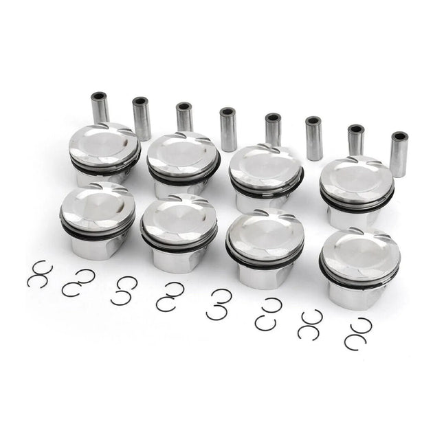 8x Pistons Rings Set Φ89mm for BMW 550ix 750i X5 X6 F10 F15 F16 N63N N63TU 4.4 T 11257647339-BeeSpareParts