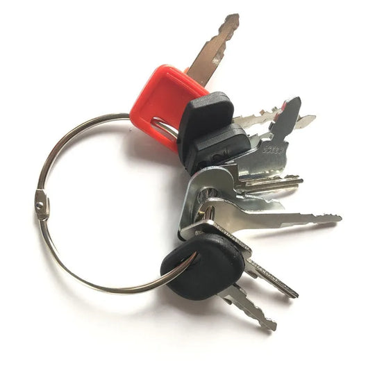 9 Keys Heavy Equipment Construction Ignition Key Set Starter Key-Replacement Aftermarket Parts