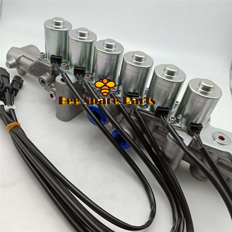 For Komatsu PC200-7 PC210-7 PC220-7 PC270-7 Excavator Solenoid Valve Group 20Y-60-31211 20Y-60-31212