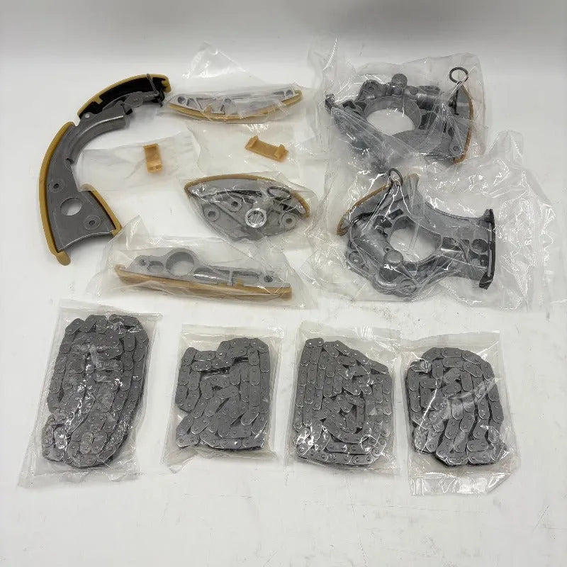 Timing Chain Rail Guide Tensioner Kit For Audi A6 A7 Q7 S4 S5 3.0 TFSI CGW CJT-BeeSpareParts