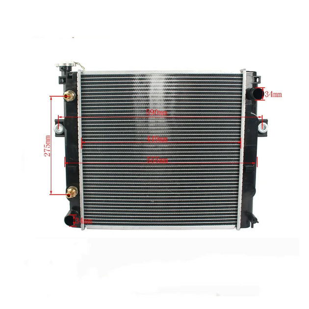91e01-00010 New Forklift Radiator for Mitsubishi F14e F18c S4s-BeeSpareParts