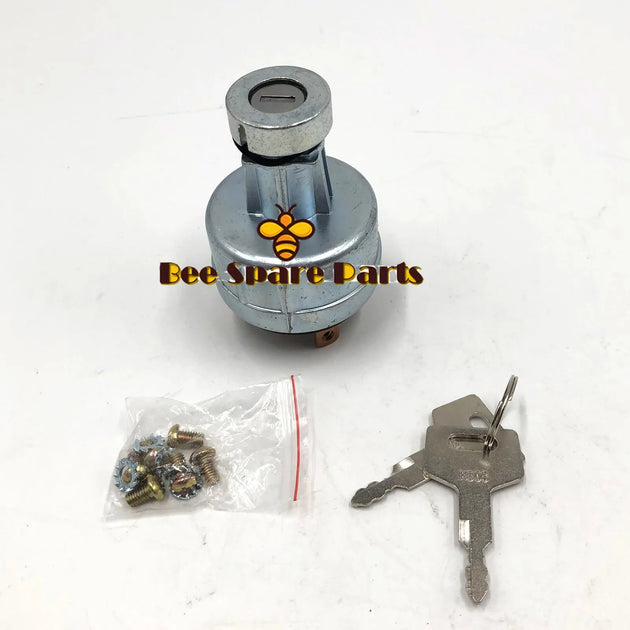 Ignition Switch 1700100023 1700100052 Fit For Takeuchi Excavator TB TL Series TL130, TL150, TB125, TB135, TB145, TB175, TB228, TB235, TB250-Replacement Aftermarket Parts