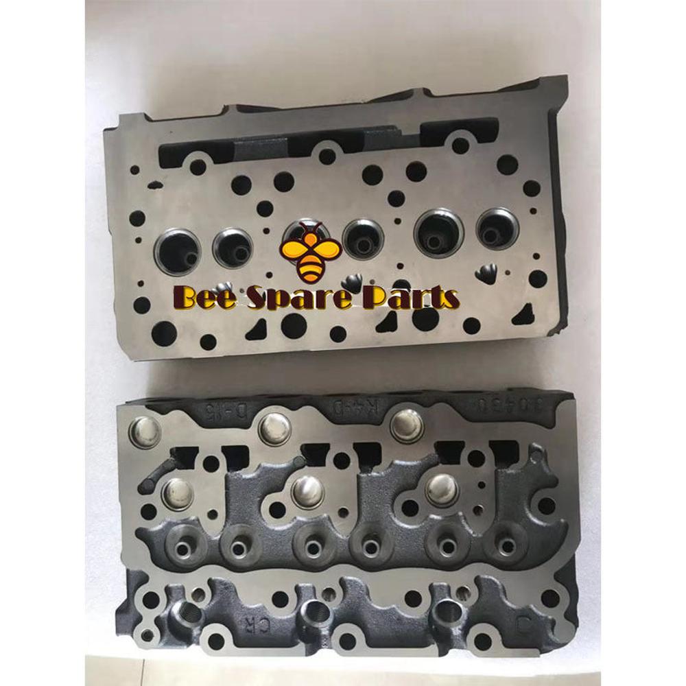 Complete Cylinder Head For Kubota D1503 D1703 Engine Old Model With Valves-Replacement Aftermarket Parts