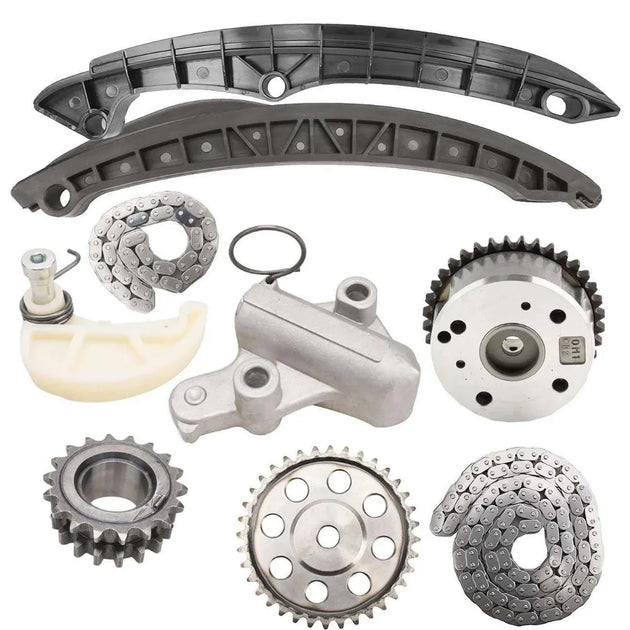 9Pcs Timing Chain Tensioner Adjuster Unit Kit For VW AUDI SKODA SEAT 1.6 1.4 TSI-BeeSpareParts