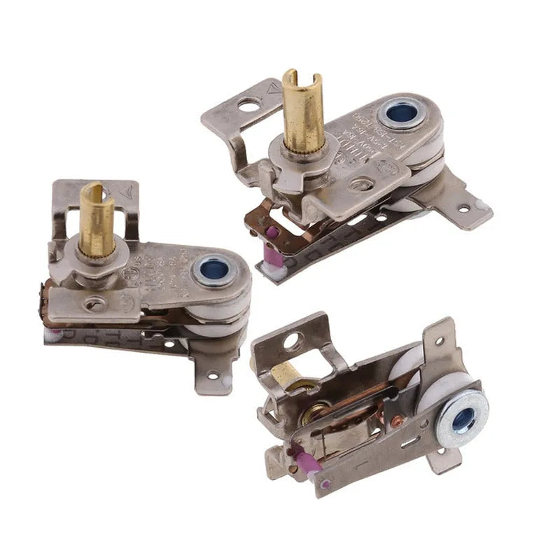 Heating Rate Switch AC 250V 16A Adjustable 90 Celsius Temperature Switch Bimetallic Heating ...