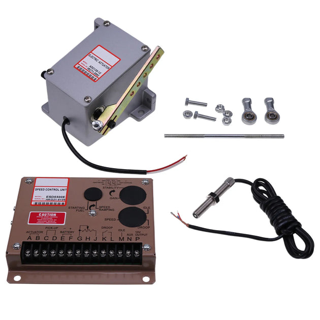 Alternator Generator Governor Actuator ADC120-12V+ESD5500E+MSP6729 Speed Control-BeeSpareParts