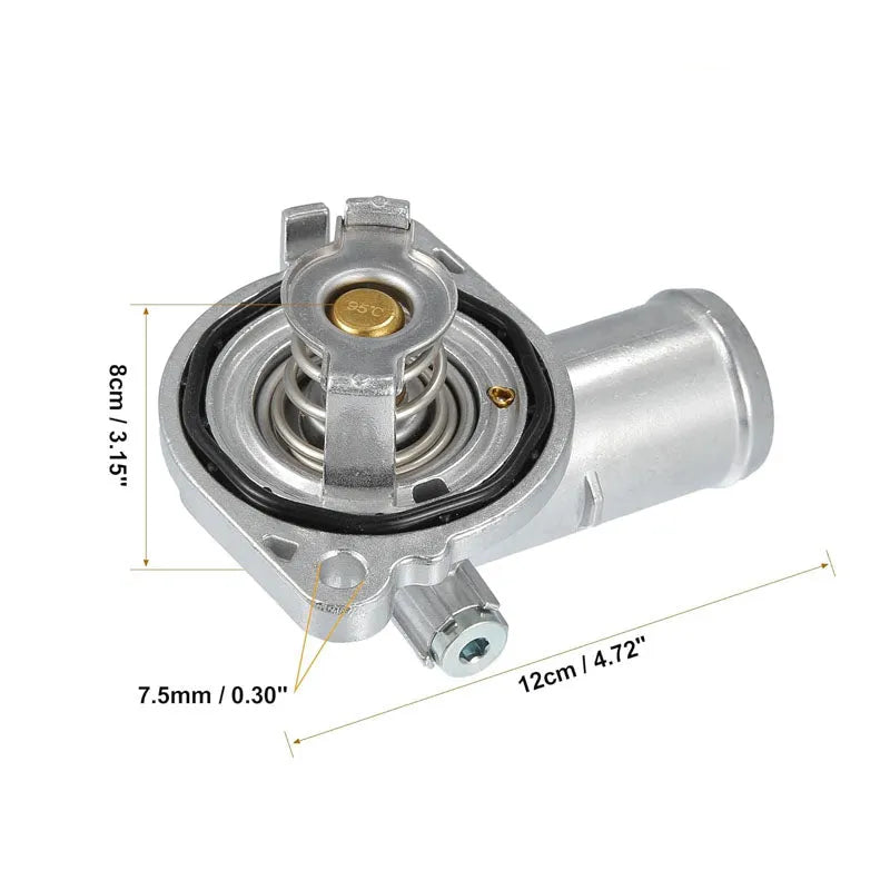 Aluminium Engine Coolant Thermostat Housing 5184570AH Fits Dodge Grand 2011-2019-Thermostat-BeeSpareParts