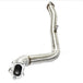Automotive Exhaust Pipe Modification for 2002-2007 Subaru Impreza WRX 3 " Downspout Pipe Stainless Steel Material-BeeSpareParts