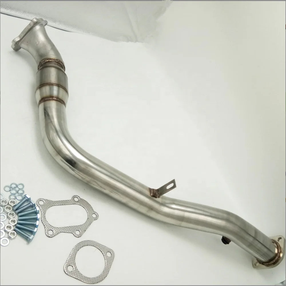 Automotive Exhaust Pipe Modification for Subaru 2002-2007 Impreza WRX EJ205 EJ225 STi EJ257 2.0T 2.5T Stainless Steel Material-BeeSpareParts