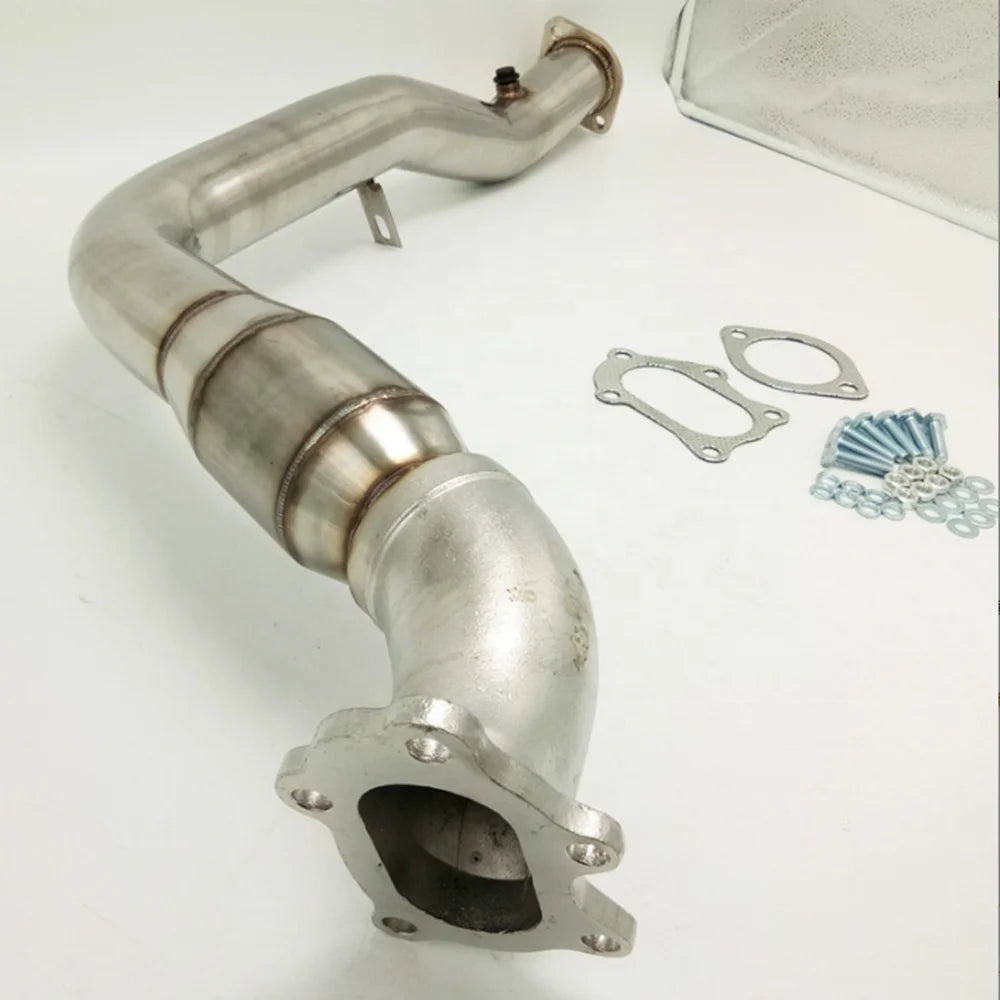 Automotive Exhaust Pipe Modification for Subaru 2002-2007 Impreza WRX EJ205 EJ225 STi EJ257 2.0T 2.5T Stainless Steel Material-BeeSpareParts