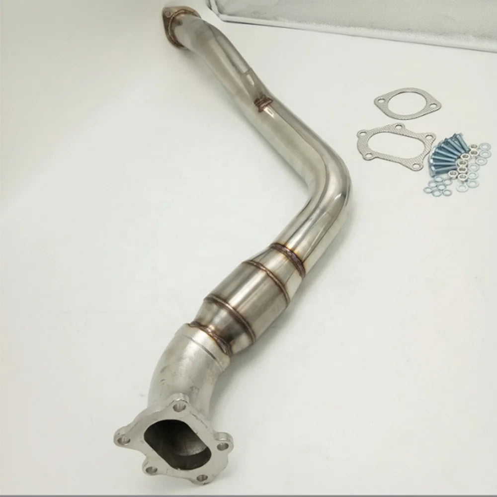 Automotive Exhaust Pipe Modification for Subaru 2002-2007 Impreza WRX EJ205 EJ225 STi EJ257 2.0T 2.5T Stainless Steel Material-BeeSpareParts