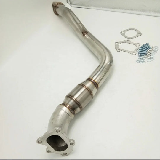 Automotive Exhaust Pipe Modification for Subaru 2002-2007 Impreza WRX EJ205 EJ225 STi EJ257 2.0T 2.5T Stainless Steel Material-BeeSpareParts