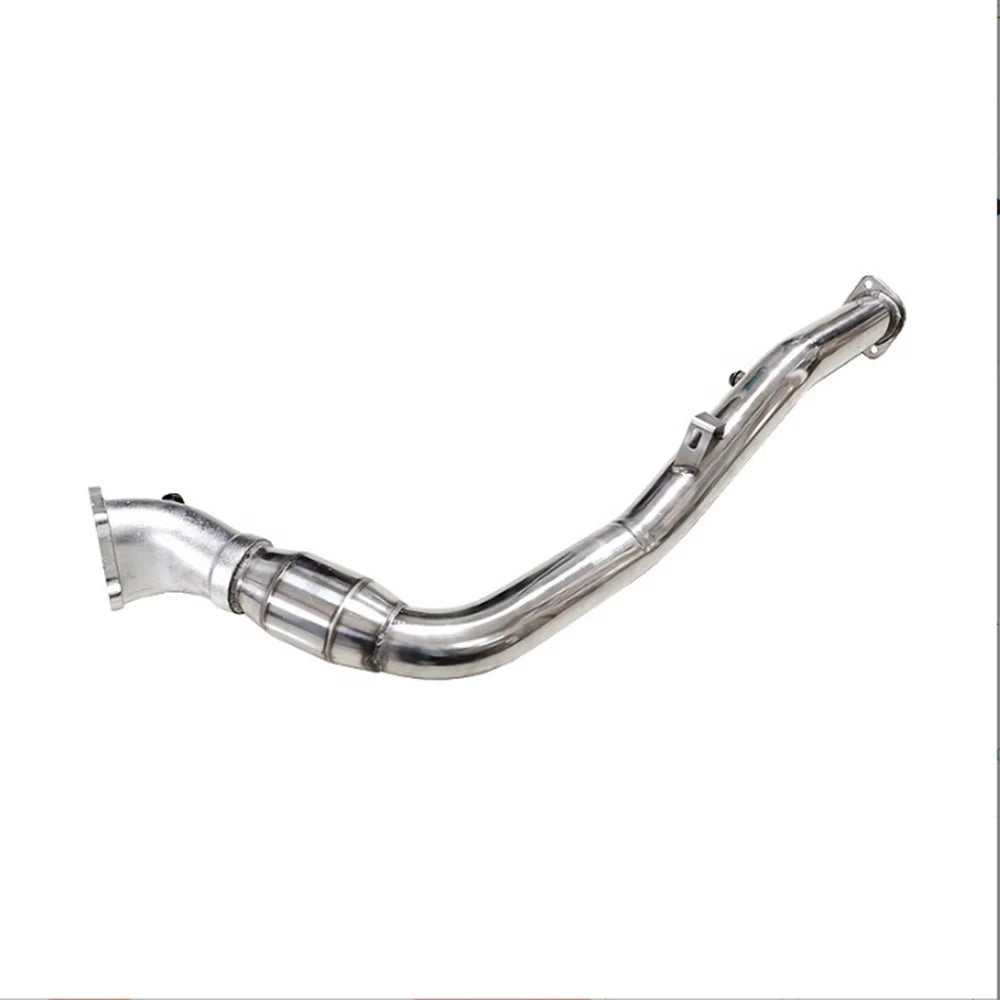 Automotive Stainless Steel Exhaust Pipe With Three-way Catalytic Converter Suitable for Subaru Forester 2008-2014 EJ20 EJ25 3"-BeeSpareParts