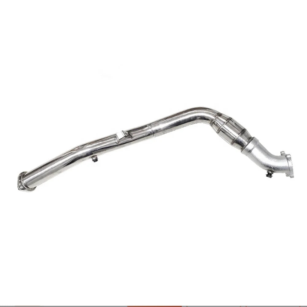 Automotive Stainless Steel Exhaust Pipe With Three-way Catalytic Converter Suitable for Subaru Forester 2008-2014 EJ20 EJ25 3"-BeeSpareParts
