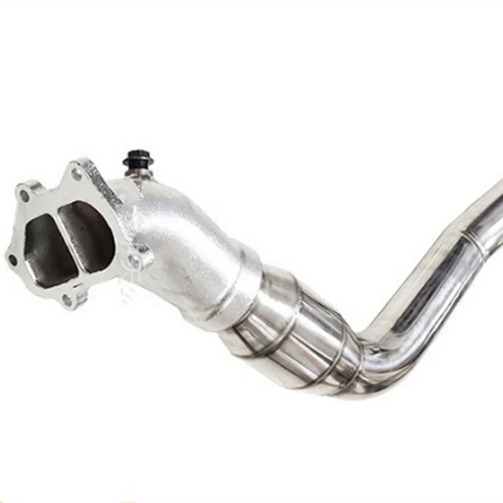 Automotive Stainless Steel Exhaust Pipe With Three-way Catalytic Converter Suitable for Subaru Forester 2008-2014 EJ20 EJ25 3"-BeeSpareParts