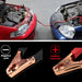 Black/Red 500A Battery Clip Car Leads Booster Cable 4 Meters PVC Thicken Battery Jump Start Leads Cable Accessories For Cars-BeeSpareParts